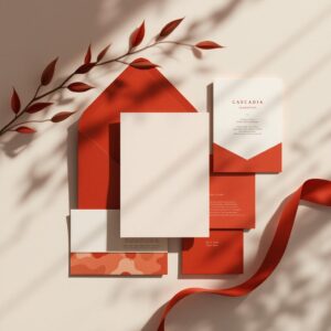 Cascadia Celebrations Invitation Suite