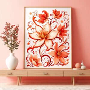 Whimsical Bloom Art Print