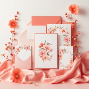Whimsical Blooms Stationery Suite